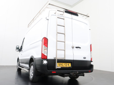 Ford Transit 2.0TDCI 130PK L2H2 Imperiaal | Trekhaak | Gate Locks | Navigatie | Camera | Airco | Cruise | 3-Persoons foto 21