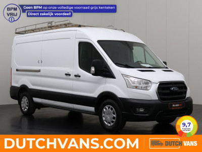 Ford Transit 2.0TDCI 130PK L3H2 | Imperiaal | Trekhaak | 3-Persoons | Betimmering | Airco