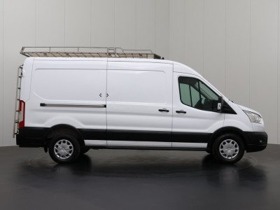 Ford Transit 2.0TDCI 130PK L3H2 | Imperiaal | Trekhaak | 3-Persoons | Betimmering | Airco foto 13