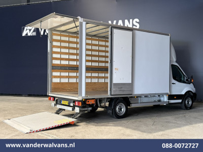 Ford Transit 2.0 TDCI 130pk Bakwagen 232cm Hoog Laadklep Zijdeur Euro6 Airco | Lat om Lat betimmering Bijrijdersbank 2