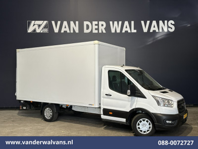 Ford Transit 2.0 TDCI 130pk Bakwagen L4.35m Laadklep Euro6 Airco | Camera | Cruisecontrol | Verwarmde voorruit Bijrijdersbank, 970kg laadvermogen
