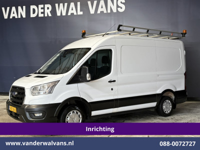 Ford Transit 2.0 TDCI 130pk L2H2 Inrichting Euro6 Airco | Omvormer | Imperiaal | Camera | Apple Carplay Android Auto, LED, Cruisecontrol, Verwarmde voorruit, Parkeersensoren, Bijrijdersbank 11