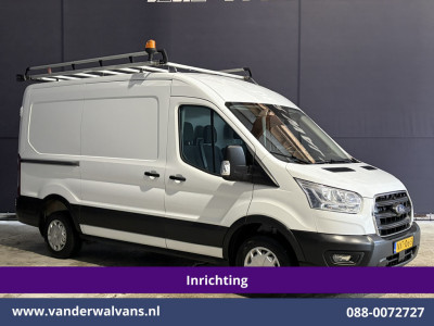 Ford Transit 2.0 TDCI 130pk L2H2 Inrichting Euro6 Airco | Omvormer | Imperiaal | Camera | Apple Carplay Android Auto, LED, Cruisecontrol, Verwarmde voorruit, Parkeersensoren, Bijrijdersbank, trekhaak 12