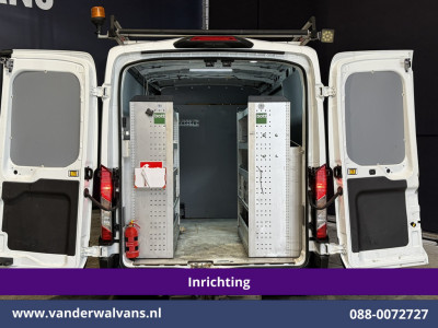 Ford Transit 2.0 TDCI 130pk L2H2 Inrichting Euro6 Airco | Omvormer | Imperiaal | Camera | Apple Carplay Android Auto, LED, Cruisecontrol, Verwarmde voorruit, Parkeersensoren, Bijrijdersbank, trekhaak 2