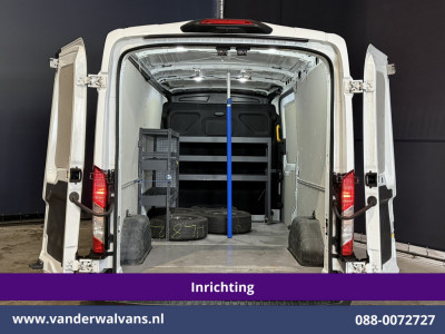 Ford Transit 2.0 TDCI 130pk L3H2 Euro6 Airco | Cruisecontrol | Camera | PDC V+A | Inrichting Parkeersensoren, Verwarmde voorruit, Bijrijdersbank, Bluetooth-Telefonie 12
