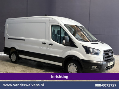 Ford Transit 2.0 TDCI 130pk L3H2 Euro6 Airco | Cruisecontrol | Camera | PDC V+A | Inrichting Parkeersensoren, Verwarmde voorruit, Bijrijdersbank, Bluetooth-Telefonie 9