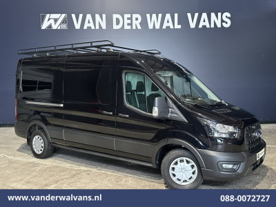 Ford Transit 2.0 TDCI 130pk L3H2 Euro6 Airco | Navigatie | Imperiaal | Apple Carplay | Cruisecontrol Android Auto, Parkeersensoren, Verwarmde voorruit, Bijrijdersbank