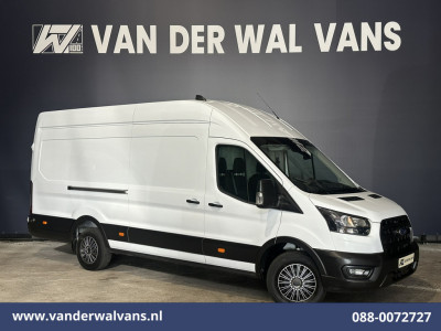 Ford Transit 2.0 TDCI 130pk L4H3 Euro6 Airco | Camera | Cruisecontrol | Verwarmde voorruit | Parkeersensoren, Bijrijdersbank