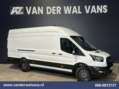 Ford Transit 2.0 TDCI 130pk L4H3 Euro6 Airco | Camera | Cruisecontrol | Verwarmde voorruit | Parkeersensoren, Bijrijdersbank