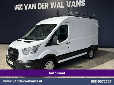 Ford Transit 2.0 TDCI 131pk Automaat L2H2 inrichting Euro6 Airco | Navigatie | Cruisecontrol Dakdraagsysteem met Ladderhouder, Android Auto, Parkeersensoren, Bijrijdersbank foto 10