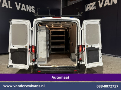 Ford Transit 2.0 TDCI 131pk Automaat L2H2 inrichting Euro6 Airco | Navigatie | Cruisecontrol Dakdraagsysteem met Ladderhouder, Android Auto, Parkeersensoren, Bijrijdersbank foto 2