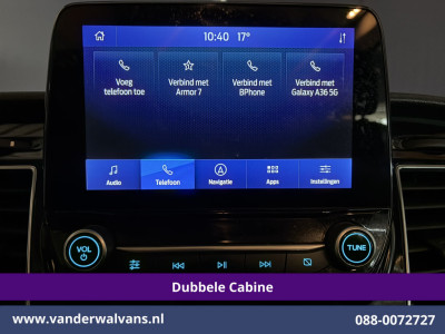 Ford Transit 2.0 TDCI 131pk L3H2 Dubbele Cabine Euro6 Airco | Xenon | 5-Zits | Navigatie | LED | Apple Carplay Cruisecontrol, Android Auto, Parkeersensoren, LM Velgen foto 16