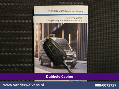 Ford Transit 2.0 TDCI 131pk L3H2 Dubbele Cabine Euro6 Airco | Xenon | 5-Zits | Navigatie | LED | Apple Carplay Cruisecontrol, Android Auto, Parkeersensoren, LM Velgen foto 21