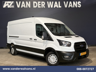 Ford Transit 2.0 TDCI 131pk L3H2 Euro6 Airco | Camera | Cruisecontrol | Verwarmde Voorruit 270 Graden Achterdeuren, Parkeersensoren, Bijrijdersbank
