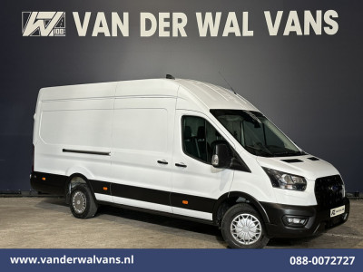 Ford Transit 2.0 TDCI 131pk L4H3 Jumbo Euro6 Airco | Camera | Cruisecontrol | Verwarmde voorruit Parkeersensoren, Bijrijdersbank