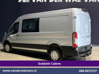 Ford Transit 2.0 TDCI 185pk L3H2 Dubbel Cabine Euro6 Airco | 5-Zits | Camera | Navigatie | Apple Carplay | LED Android Auto, Trekhaak, Cruisecontrol, Stoelverwarming, Verwarmde Voorruit, Parkeersensoren foto 23