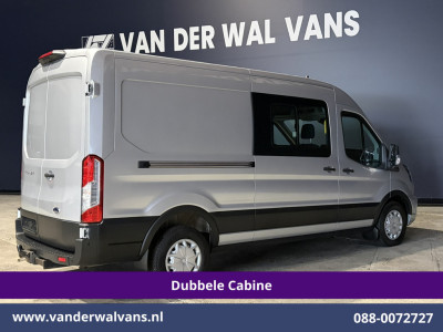 Ford Transit 2.0 TDCI 185pk L3H2 Dubbel Cabine Euro6 Airco | 5-Zits | Camera | Navigatie | Apple Carplay | LED Android Auto, Trekhaak, Cruisecontrol, Stoelverwarming, Verwarmde Voorruit, Parkeersensoren foto 24