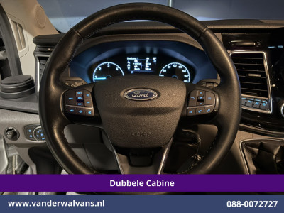 Ford Transit 2.0 TDCI 185pk L3H2 Dubbel Cabine Euro6 Airco | 5-Zits | Camera | Navigatie | Apple Carplay | LED Android Auto, Trekhaak, Cruisecontrol, Stoelverwarming, Verwarmde Voorruit, Parkeersensoren foto 15