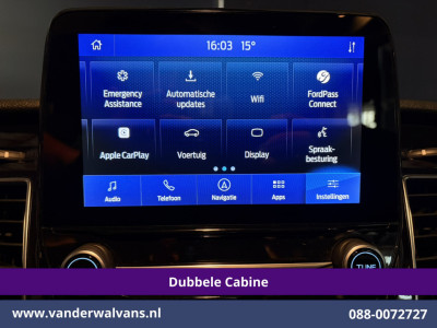 Ford Transit 2.0 TDCI 185pk L3H2 Dubbel Cabine Euro6 Airco | 5-Zits | Camera | Navigatie | Apple Carplay | LED Android Auto, Trekhaak, Cruisecontrol, Stoelverwarming, Verwarmde Voorruit, Parkeersensoren foto 10