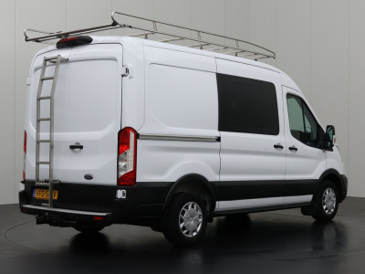 Ford Transit 2.0TDCI L2H2 | Aluca Inrichting | Imperiaal | Trekhaak | Touchscreen | Camera | 3-Persoons | Airco foto 2