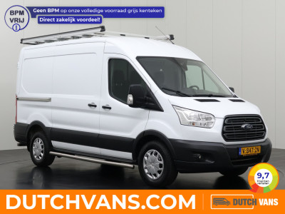 Ford Transit 2.0TDCI L2H2 Imperiaal | Trekhaak | Kastinrichting | Airco | Cruise | 3-Zits
