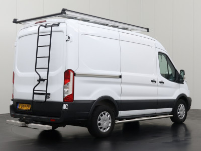 Ford Transit 2.0TDCI L2H2 Imperiaal | Trekhaak | Wpl Inrichting | Airco | Cruise | 3-Zits foto 2