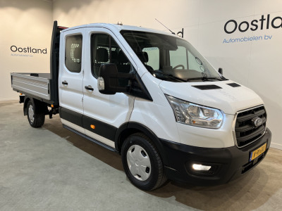 Ford Transit 2.0 TDCI L3H1 130 PK DC 7 pers. Open Laadbak / Euro 6 / Airco / Cruise Control / Trekhaak / CarPlay / 23.600 KM !! foto 13