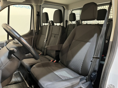 Ford Transit 2.0 TDCI L3H1 130 PK DC 7 pers. Open Laadbak / Euro 6 / Airco / Cruise Control / Trekhaak / CarPlay / 23.600 KM !! foto 6