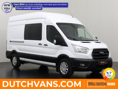 Ford Transit 2.0TDCi 130PK Dubbele Cabine L3H3 | Standkachel | Navigatie | Camera | Multimedia | Airco | Cruise