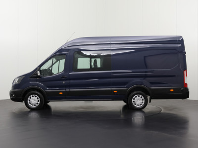 Ford Transit 2.0TDCi 165PK L4H3 Jumbo Dubbele Cabine | 6-Persoons | Airco | Cruise | Camera foto 12