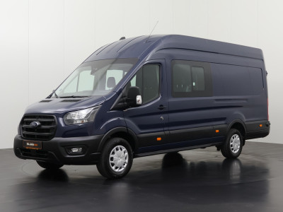 Ford Transit 2.0TDCi 165PK L4H3 Jumbo Dubbele Cabine | 6-Persoons | Airco | Cruise | Camera foto 7