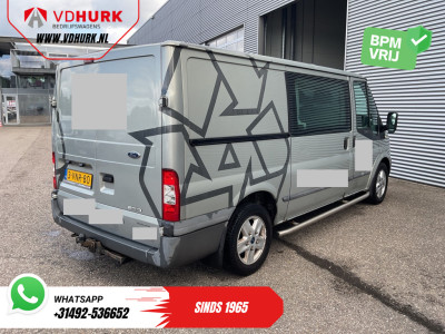 Ford Transit 2.2 TDCI DC Dubbel Cabine EXPORT 2.8t Trekverm./ 2x Schuifdeur/ Stoelverw./ Navi/ Airco/ Cruise/ 16?LMV/ Sidebars/ Trekhaak foto 9