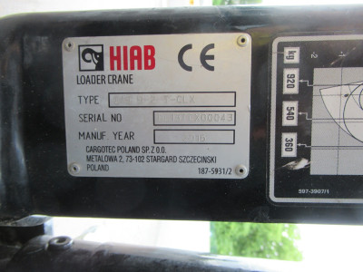 Ford Transit 310 2.2 TDCI L2H1 + HIAB T-CLX 013 Kran Crane Kraan 15