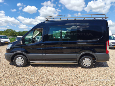 Ford Transit 310 2.2 TDCI L2H2 Dubbele cabine 7 persoons , 1e Eig , cruise , camera , PDC , Apk april 2027. foto 2