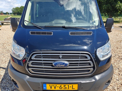 Ford Transit 310 2.2 TDCI L2H2 Dubbele cabine 7 persoons , 1e Eig , cruise , camera , PDC , Apk april 2027. foto 4