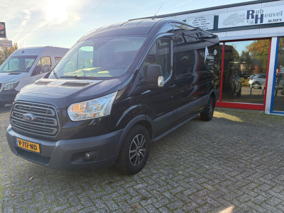 Ford Transit 330 2.0 TDCI  130 PK L3H2 Trend  ZWART EERSTE EIGENAAR foto 3