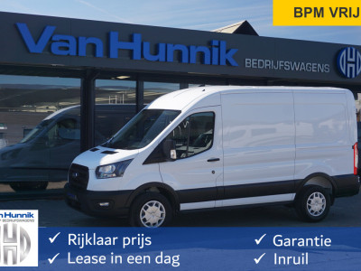 Ford Transit 330M 105PK Trend L2H2 BPM VRIJ!! Airco, Cruise, Camera!! NR. J340*