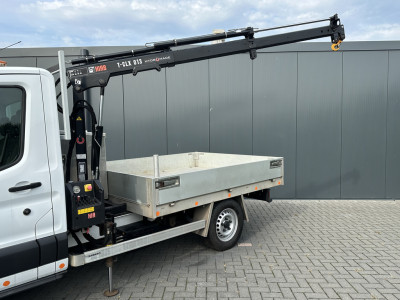 Ford Transit 350 2.0 TDCI 130 PK AWD / 4x4 / HIAB T-CLX 013 KRAAN / AWD / TREKHAAK / AIRCO / 2.800 KG AHG foto 14