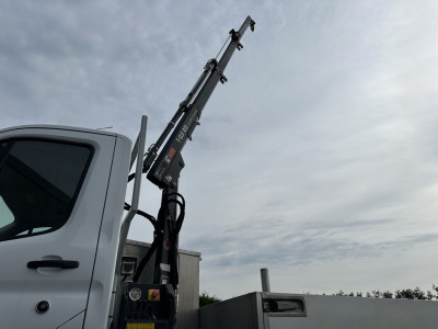 Ford Transit 350 2.0 TDCI 130 PK AWD / 4x4 / HIAB T-CLX 013 KRAAN / AWD / TREKHAAK / AIRCO / 2.800 KG AHG foto 3