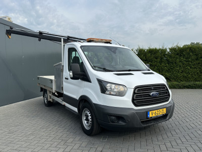 Ford Transit 350 2.0 TDCI 130 PK AWD / 4x4 / HIAB T-CLX 013 KRAAN / AWD / TREKHAAK / AIRCO / 2.800 KG AHG foto 4