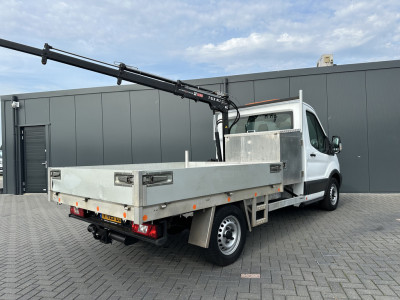 Ford Transit 350 2.0 TDCI 130 PK AWD / 4x4 / HIAB T-CLX 013 KRAAN / AWD / TREKHAAK / AIRCO / 2.800 KG AHG foto 5
