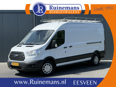 Ford Transit 350 2.0 TDCI 130 PK / L3H2 / 2x SCHUIFDEUR / SORTIMO INRICHTING / IMPERIAAL / 2.8 TONS TREKHAAK / 3-ZITS / CRUISE