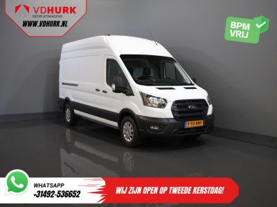 Ford Transit 350 2.0 TDCI 130 pk L3H3 Adapt.Cruise/ 360 Camera/ 270Gr.Deuren/ Stoelverw./ Navi/ Carplay/ PDC/ Climate