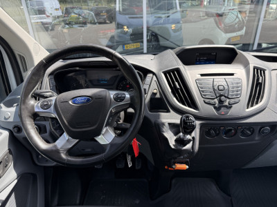 Ford Transit 350 2.0 TDCI 170PK L4 Open laadbak | 4.20x2.20 | Luchtvering | Trekhaak| Cruisec. | Airco 12