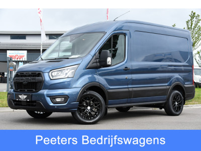 Ford Transit 350 2.0 TDCI L2H2 Limited Cruise, Camera, Carplay, 185pk, Automaat, Multimedia, LED, Trekhaak, Sensoren, Uniek!