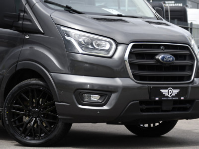 Ford Transit 350 2.0 TDCI L2H2 Limited PB Edition Cruise, Camera, Carplay, Xenon, 185pk, Multimedia, Automaat, Trekhaak, Betimmering, Uniek! foto 8