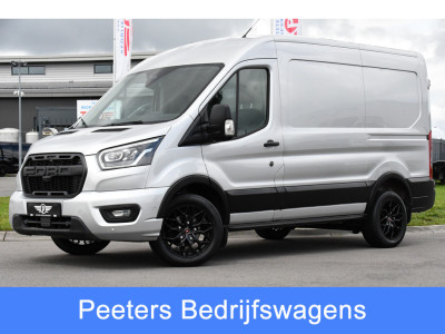 Ford Transit 350 2.0 TDCI L2H2 Limited Raptor Edition Adaptieve Cruise, Camera, Carplay, 185pk, LED, NAVI, Automaat, Trekhaak, Uniek!