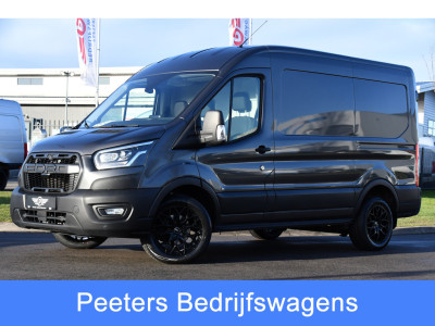 Ford Transit 350 2.0 TDCI L2H2 Raptor Edition Camera, Cruise, Carplay, Xenon, 170pk, Stoelverwarming, Automaat, Trekhaak, Uniek!