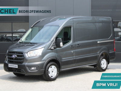 Ford Transit 350 2.0 TDCI L2H2 Trend 130pk - Facelift - 2x Schuifdeur - Adaptive Cruise - Navigatie - Blind Spot - 360 Camera - Stoel - Stuurverwarming - Rijklaar