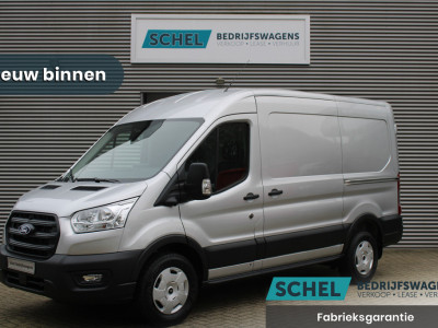 Ford Transit 350 2.0 TDCI L2H2 Trend 165pk - Facelift - 2x Schuifdeur - Adaptive Cruise - Navigatie - Blind Spot - 360 Camera - Stoel - Stuurverwarming - Rijklaar